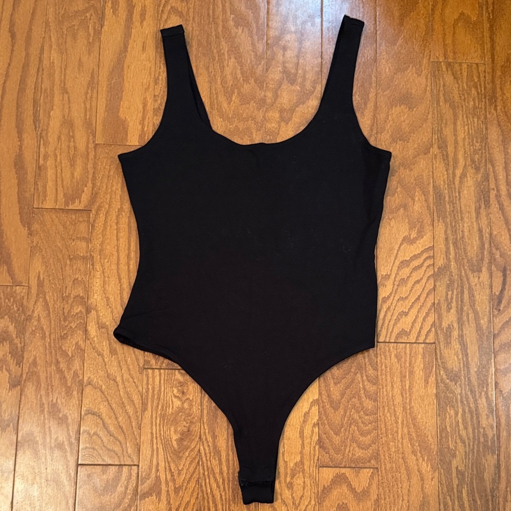 Black Tank Bodysuit S